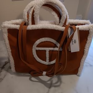 Telfar X Tote Bag  color: Chestnut